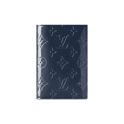 Louis Vuitton Passport Cover Couverture Passeport "Navy"