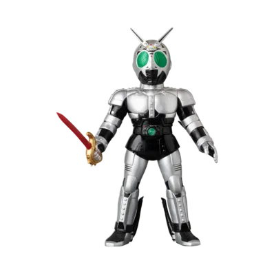 MEDICOM TOY "Toei Retro Sofvi Collection" -MASKED RIDER BLACK- Shadow Moon (Satan Saber Ver.)