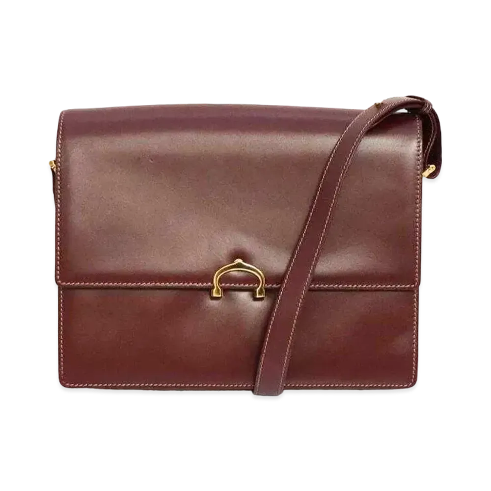 Cartier Mustline Shoulder Bag "Bordeaux"