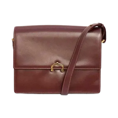 Cartier Mustline Shoulder Bag "Bordeaux"