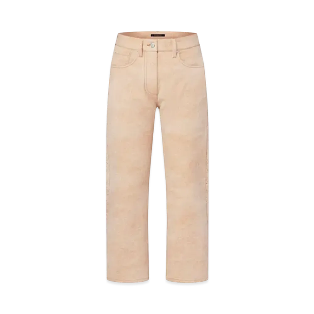 Louis Vuitton Monogram Canvas Jeans "Beige"