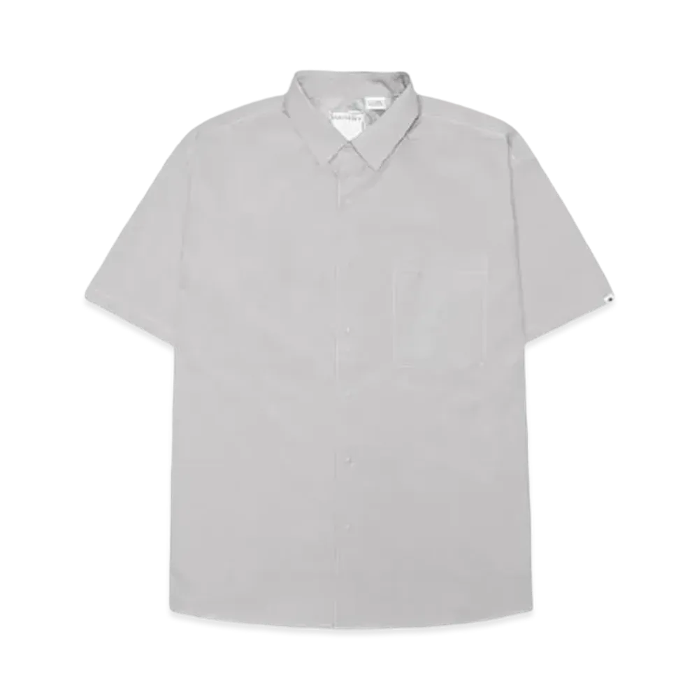 PAPERSKY BORDERLESS WEAR HIKE&BIKE CAVE BIG HALF SHIRTS "LIGHT GRAY"