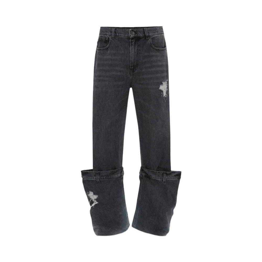 JW ANDERSON Bucket Denim Jeans "Grey"