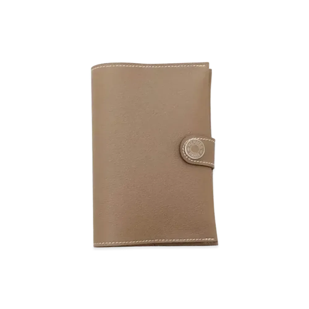 Hermes RMS Evercolor "Etoupe/Lacquer Silver"