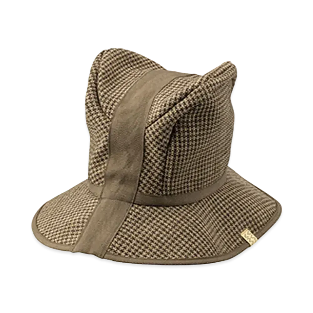 visvim CHESHIRE HAT (TWEED) "Brown"