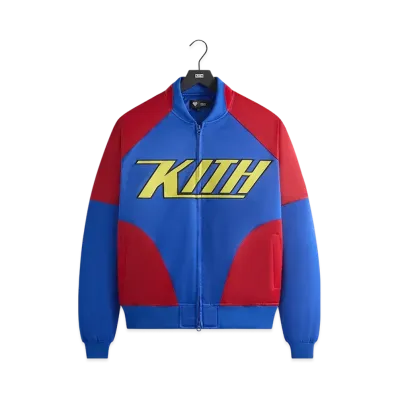 Kith x Superman Satin Bomber Jacket "Cyclone"