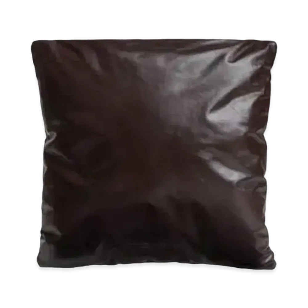 Bottega Veneta Pillow Clutch "Chocolate Brown"
