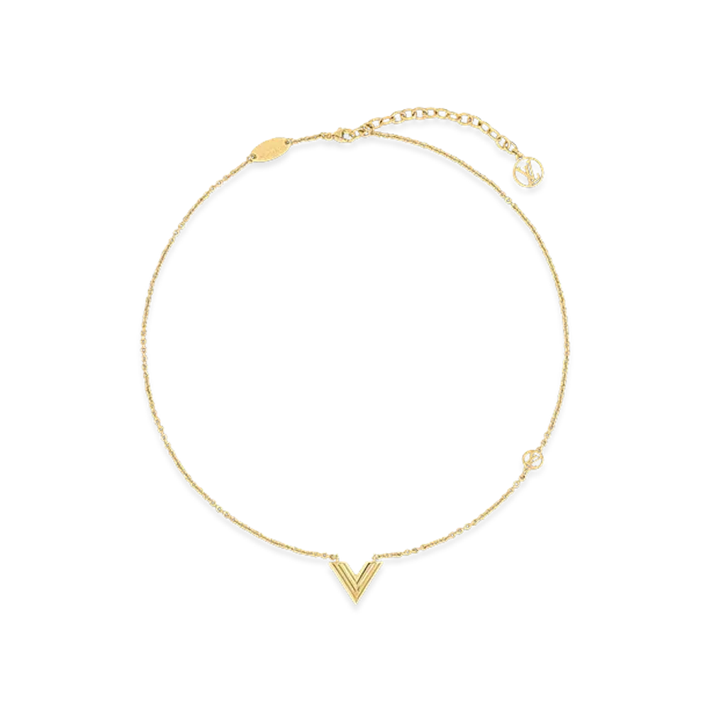 Louis Vuitton Necklace Essential V "Gold"