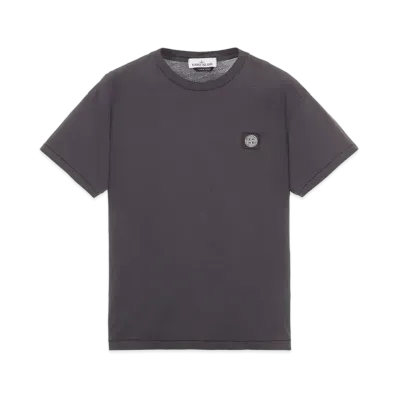 Stone Island 24113 60/2 COTTON JERSEY _SLIM FIT "Steel Grey"