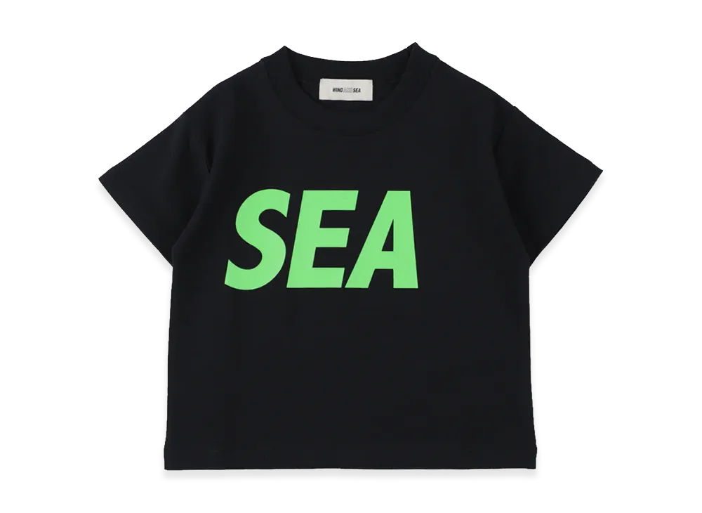WIND AND SEA Kids OG Sea S/S Tee "Black"