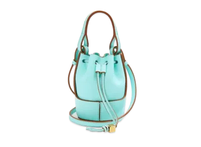 LOEWE Nano Balloon Bag In Nappa And Calfskin "Pacific Aqua"