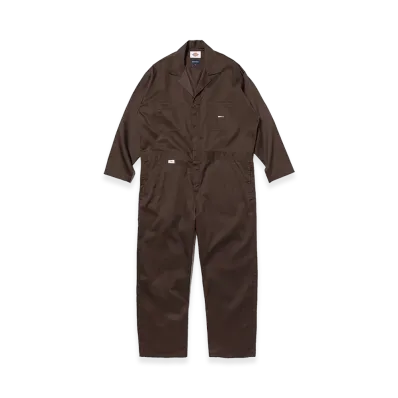DESCENDANT x Dickies Aio TC Twill CoveralLS "Brown"