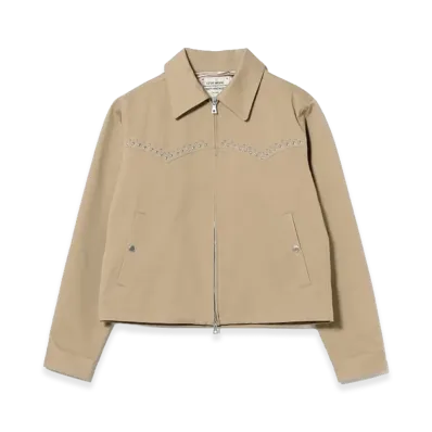 BEAMS FUTURE ARCHIVE Chino Studs Blouson "Beige"
