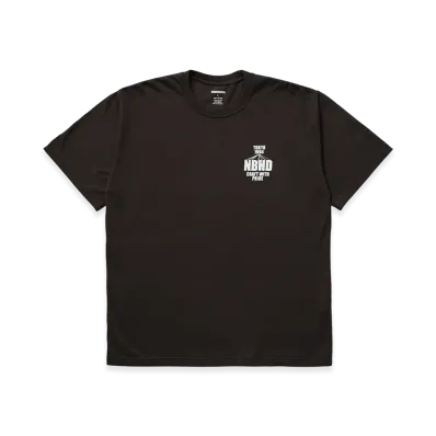 NEIGHBORHOOD NH 252 Spot . Tee SS-5 "Brown"