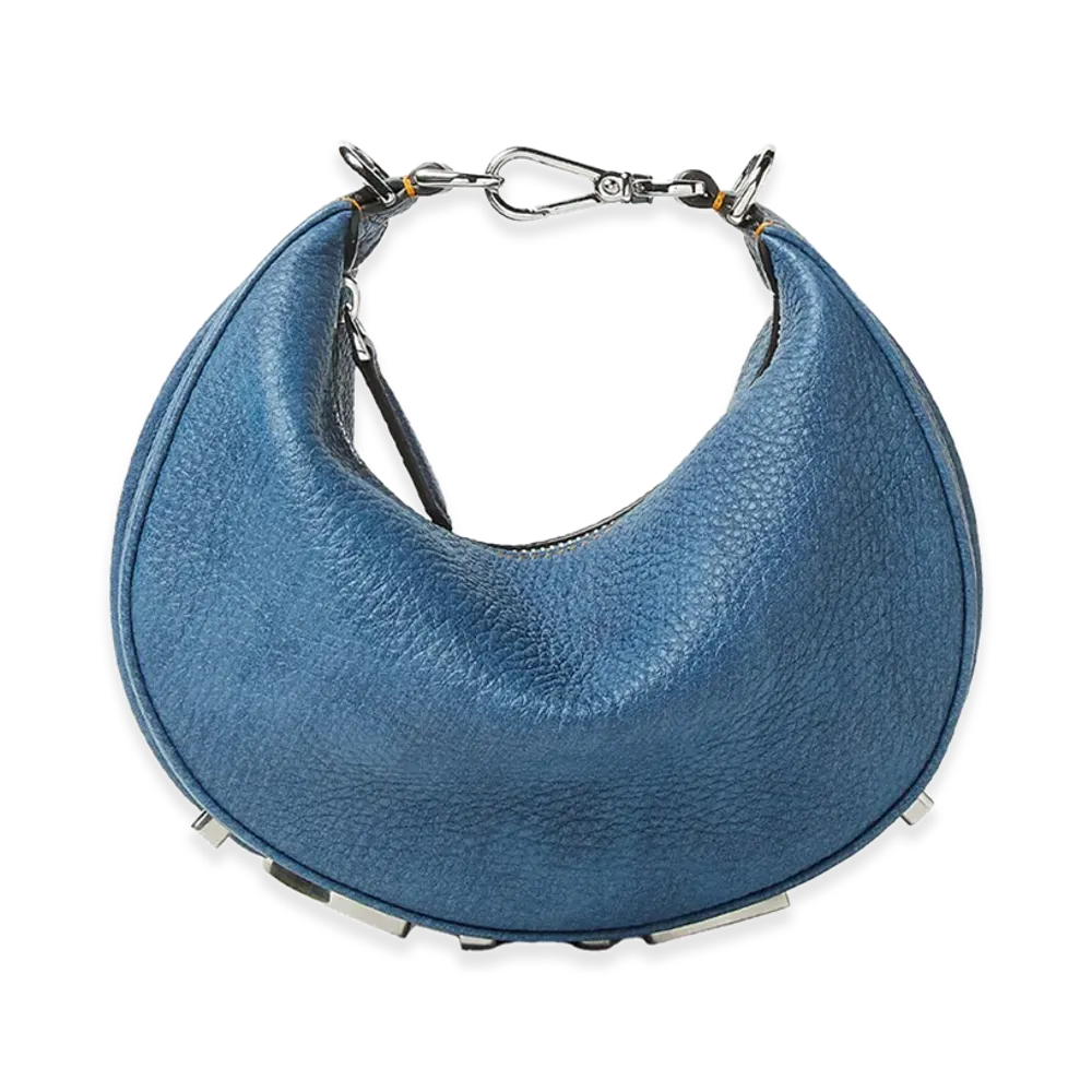 FENDI Women's FENDI Women'sgraphy Mini Hobo Bag "Blue"