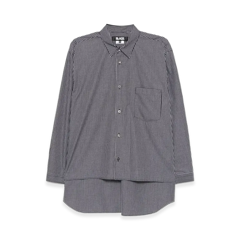 BLACK COMME des GARCONS Check Shirt "Black"