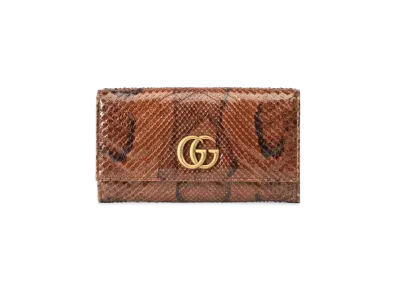 GUCCI GG Marmont Python Continental Wallet