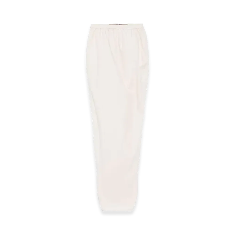 Rick Owens Women's Pillar Long Skirt "White"