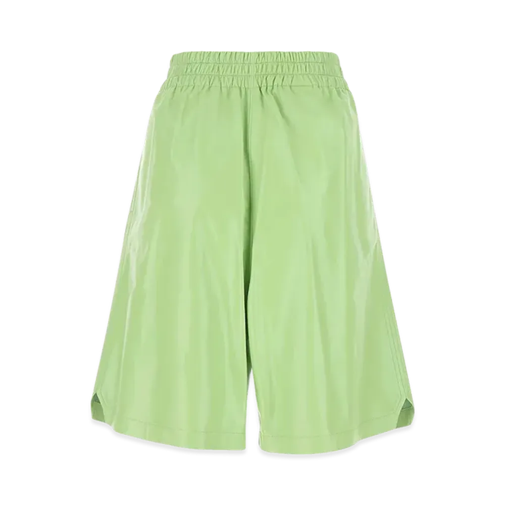 Bottega Veneta Women's Leather Shorts "Pastel Green"