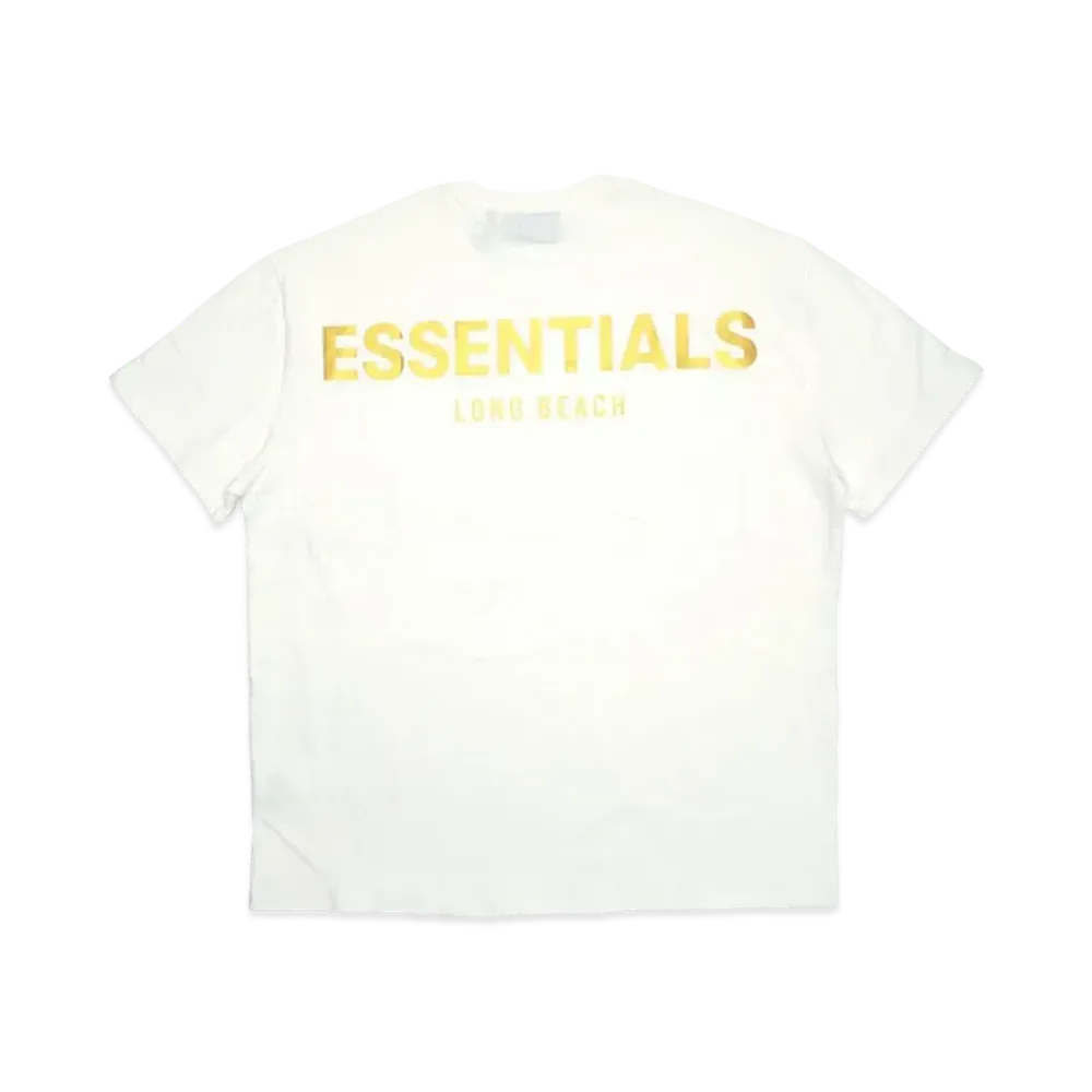 FEAR OF GOD Essentials Long Beach 3M Boxy T-Shirt "White"