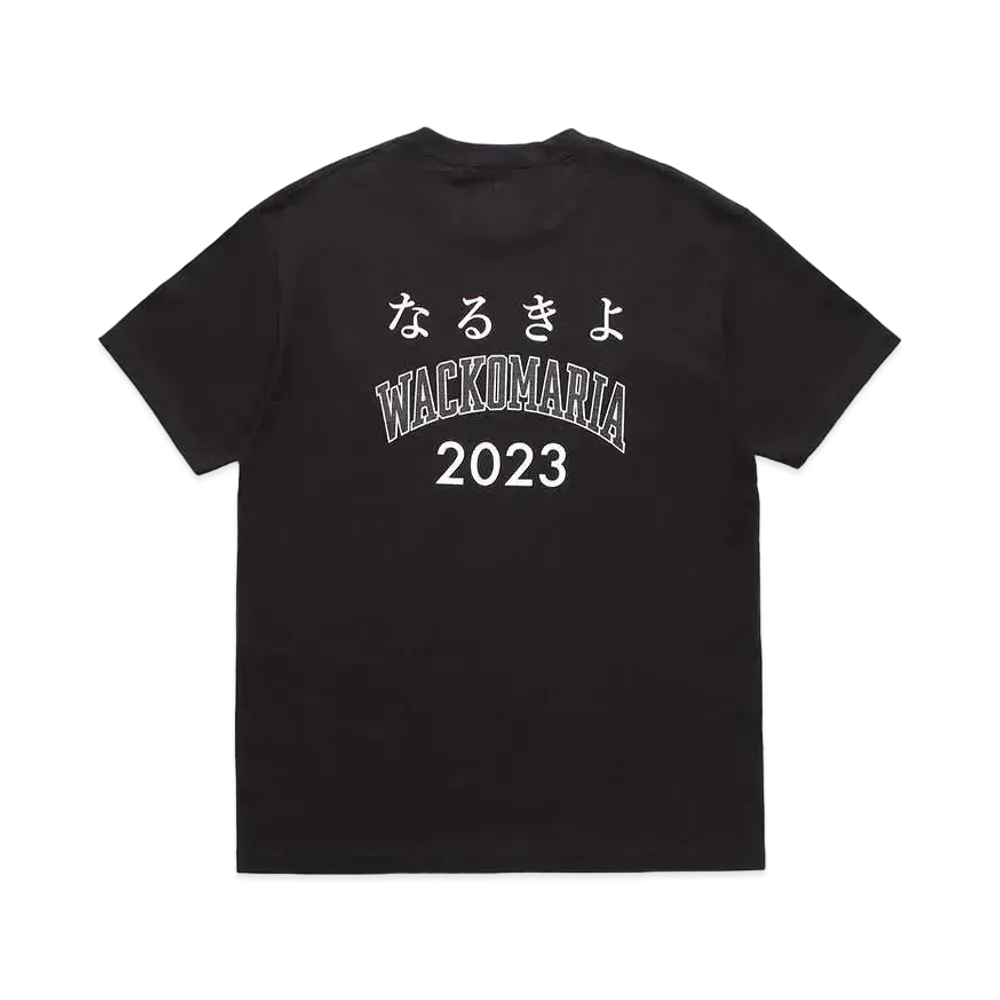 WACKO MARIA x Narukiyo / T-Shirt "Black"