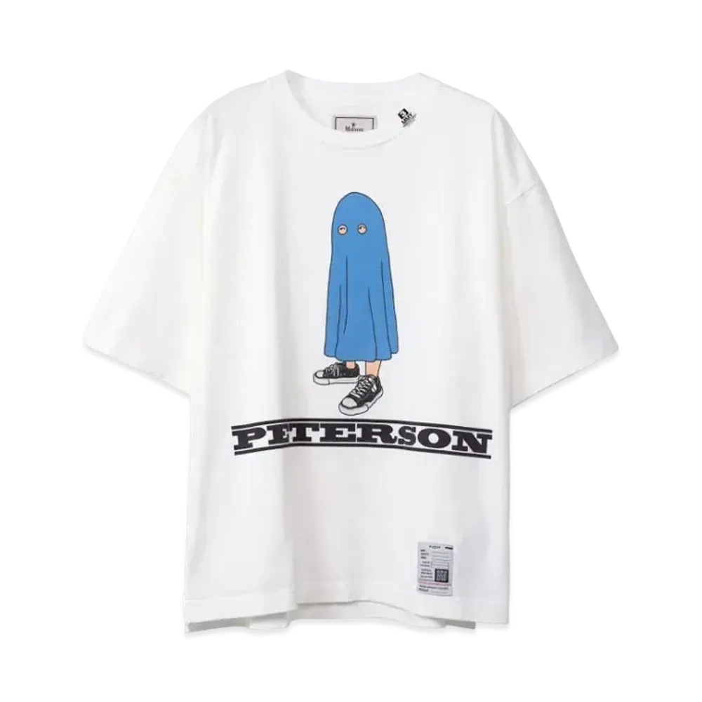 Maison MIHARA YASUHIRO PETERSON Printed Tee "White"