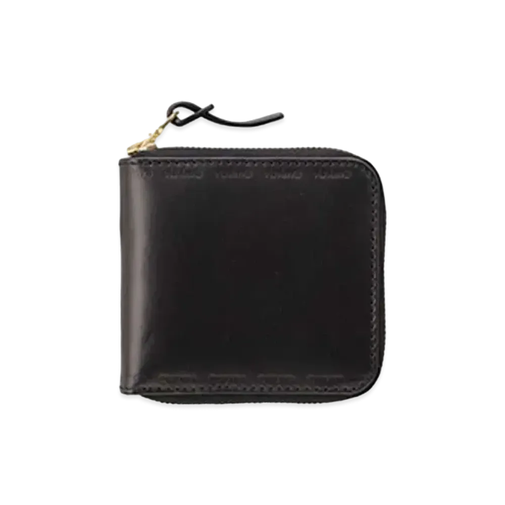 visvim LEATHER BI-FOLD "Black"