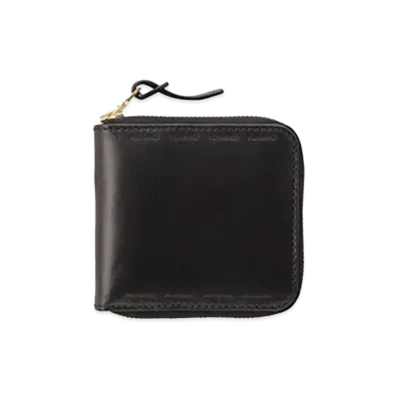 visvim LEATHER BI-FOLD "Black"