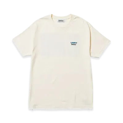 Setinn x LANE BY x The Hermit Club x ALWAYTH Court Tee "Cream"