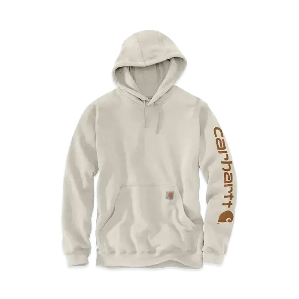 Carhartt Sleeve Logo Sweat Hoodie "Malt"