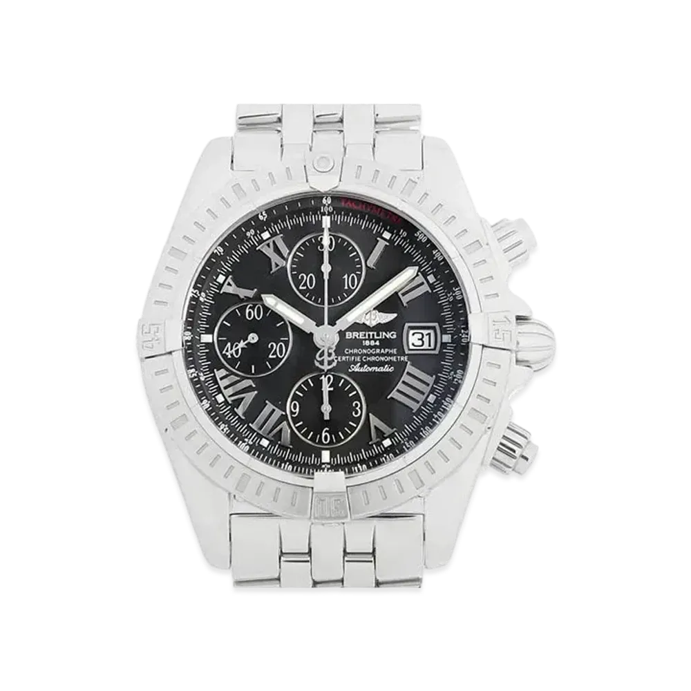 Breitling Chronomat Evolution "Black/Stainless Steel"