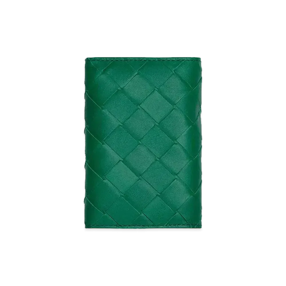 Bottega Veneta Key Case "Racing Green"