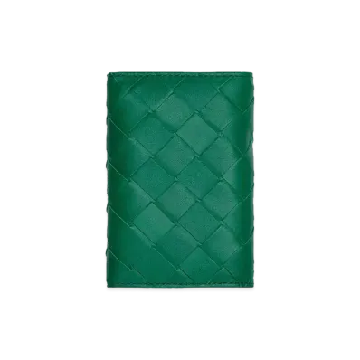 Bottega Veneta Key Case "Racing Green"