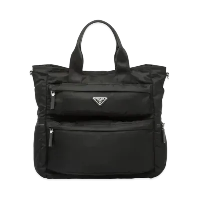 PRADA Nylon Tote Bag "Black"