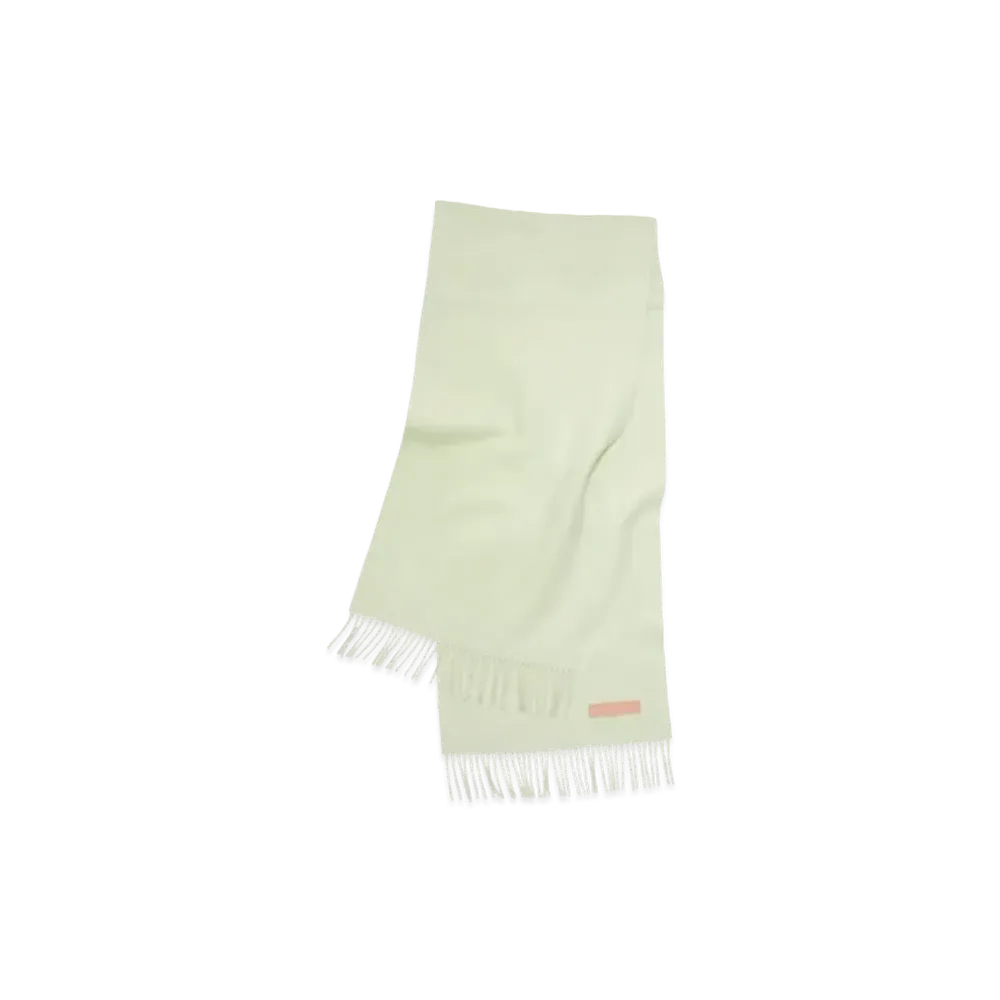 Acne Studios Wool Scarf "Pale Green"