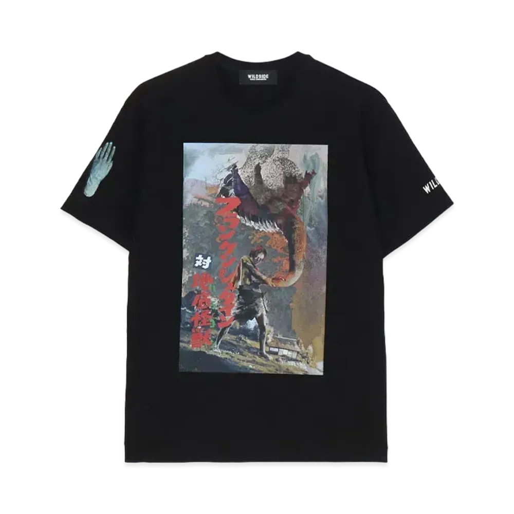 WILDSIDE Yohji Yamamoto x IZUMONSTER T-Shirt "Black"