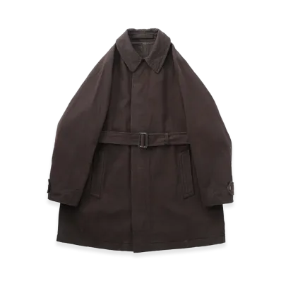 T.T Taiga Takahashi LOT.402 CC41 Coat "Double Mud Dyed Brown"