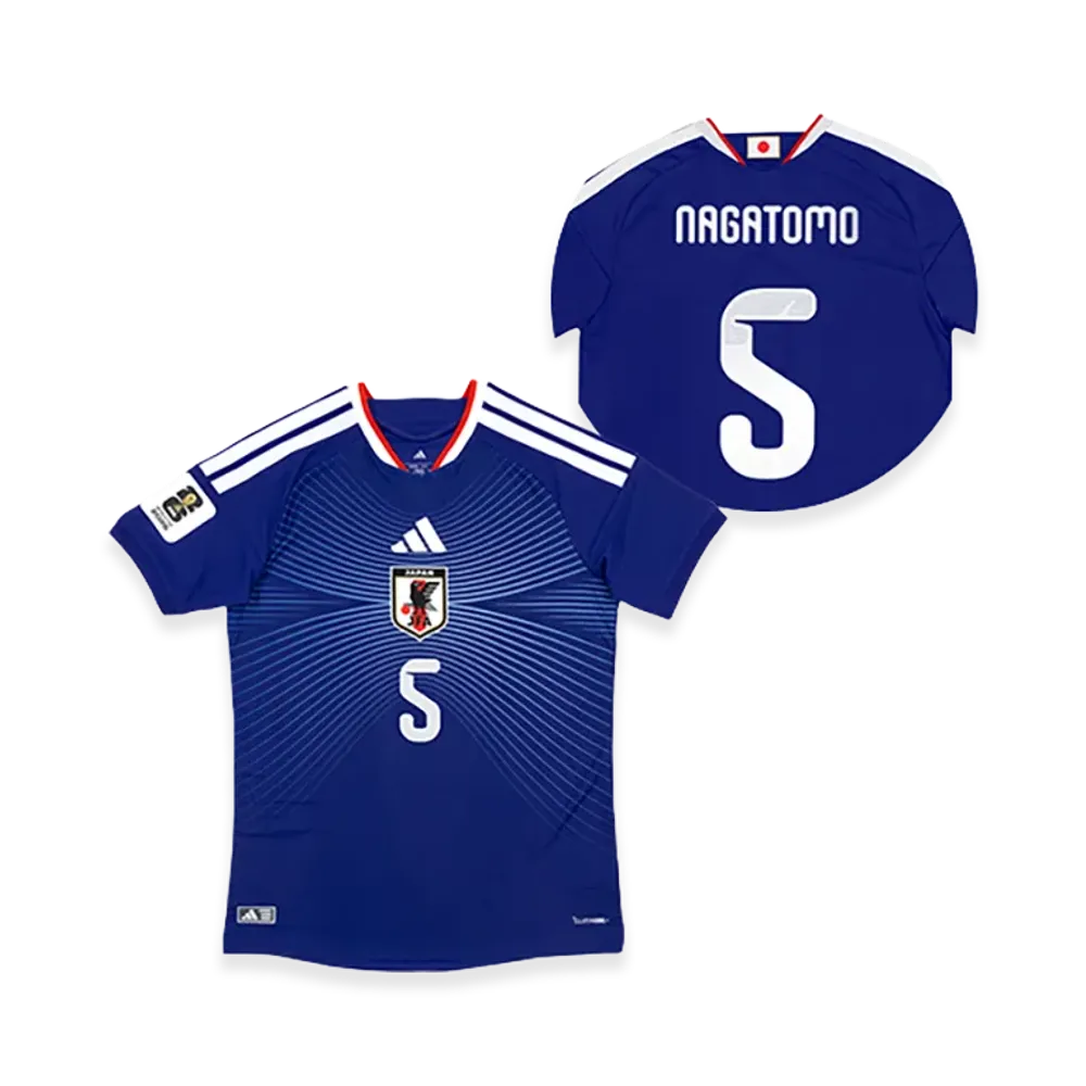 adidas Soccer Japan 2026 Home Authentic Jersey "FIFA World Cup 26 Official Sleeve Badge" #5 Yuto Nagatomo "Japan Blue"