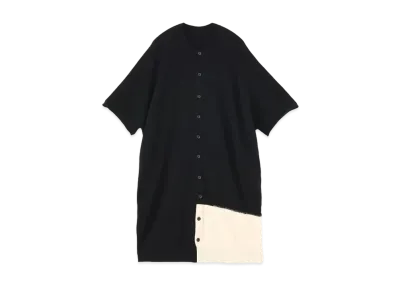 Yohji Yamamoto Y's PLAIN STICH HAND STITCH LONG CARDIGAN "Black"