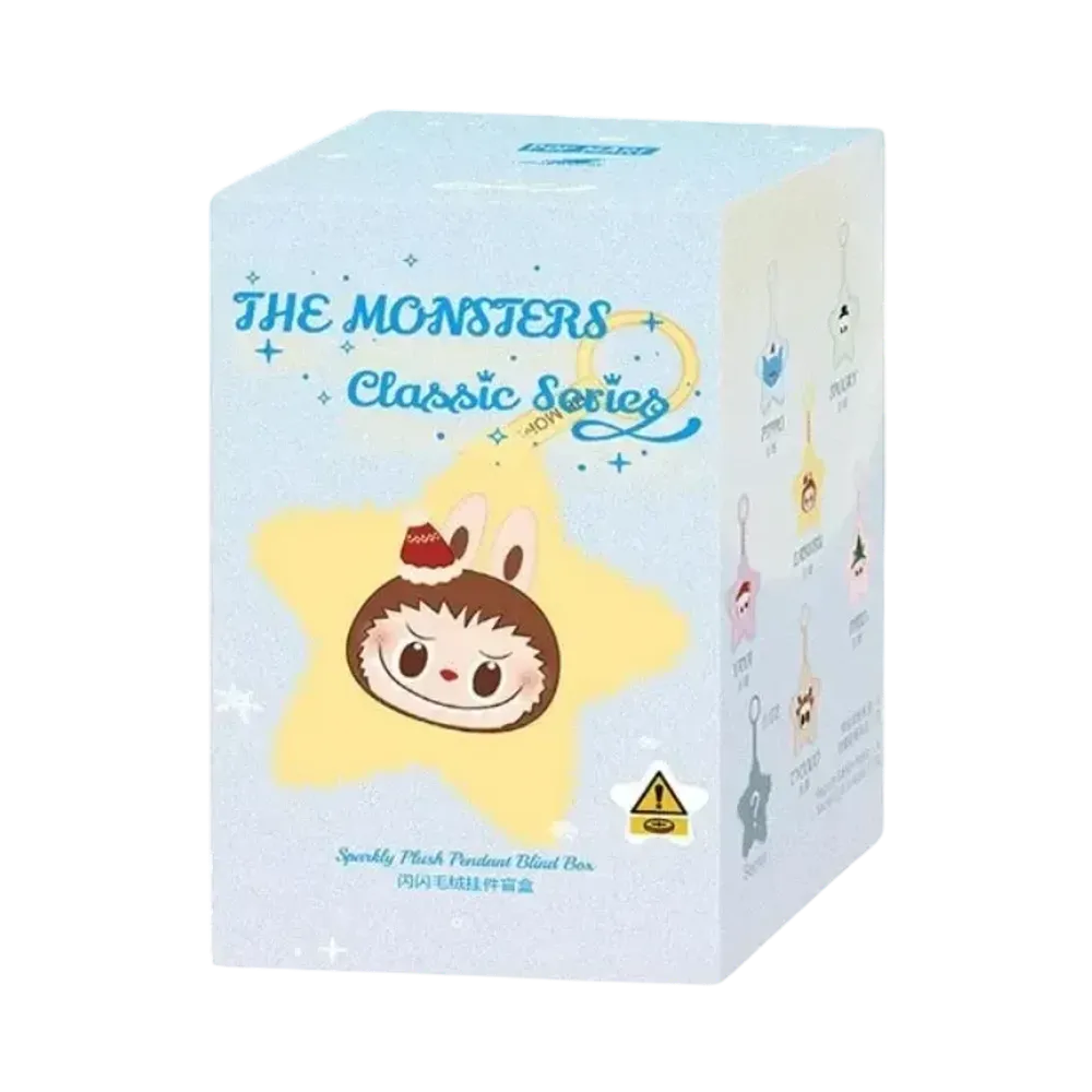 POP MART THE MONSTERS (LABUBU) Classic Series Sparkling Plush Pendant [Piece]