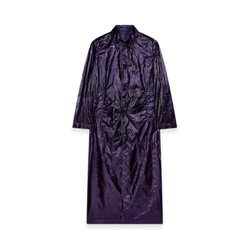 DRIES VAN NOTEN Loose Fit Mac "Purple"