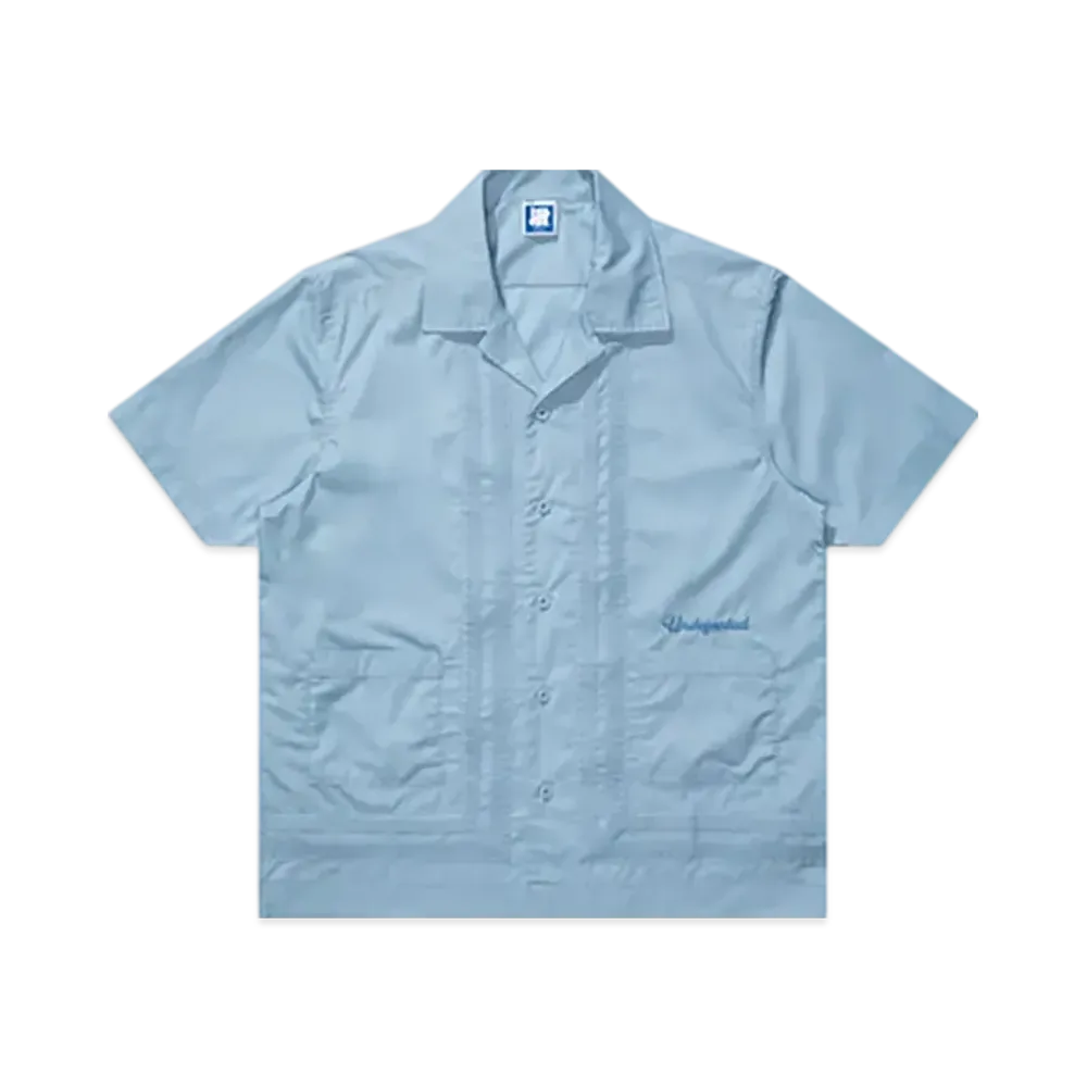 UNDEFEATED Script S/S Shirt "Light Blue"