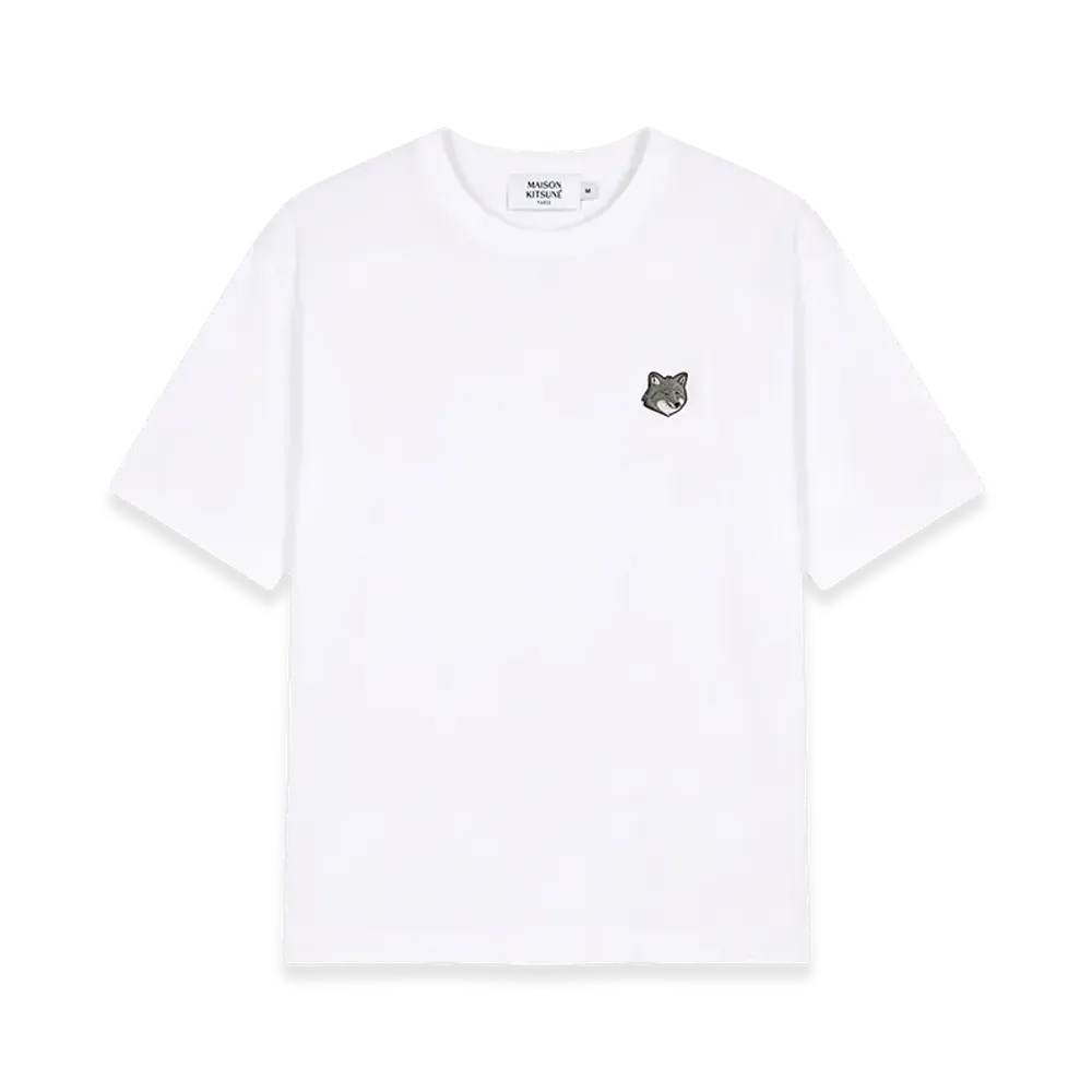 Maison Kitsune Fox Head Oversize Tee-Shirt "White"