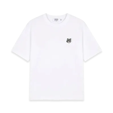 Maison Kitsune Fox Head Oversize Tee-Shirt "White"