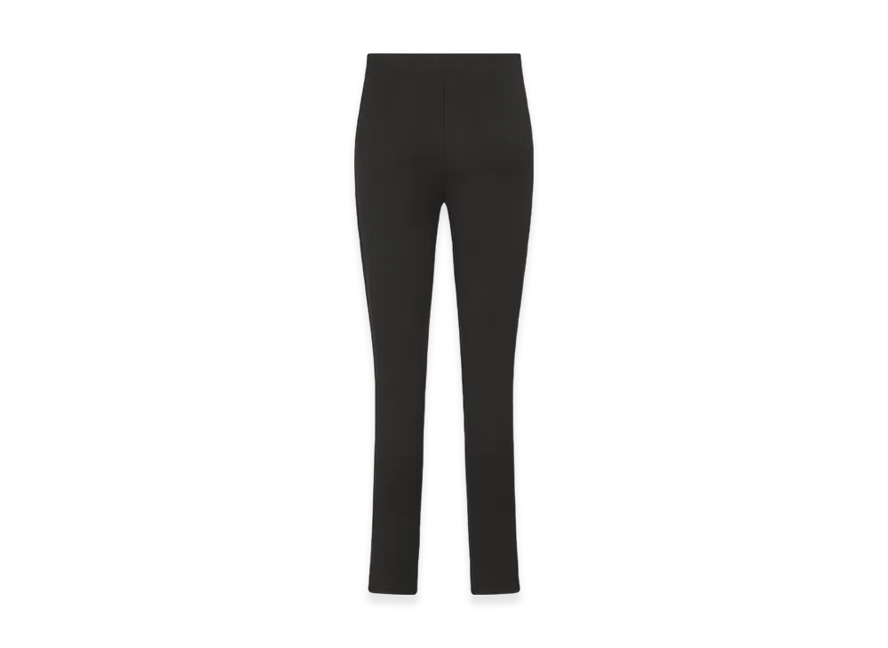 Dior Women's Fitted Pants Stretch Gabardine "Black"