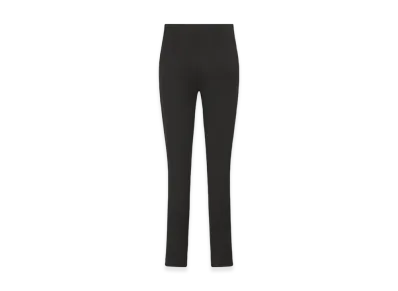 Dior Women's Fitted Pants Stretch Gabardine "Black"