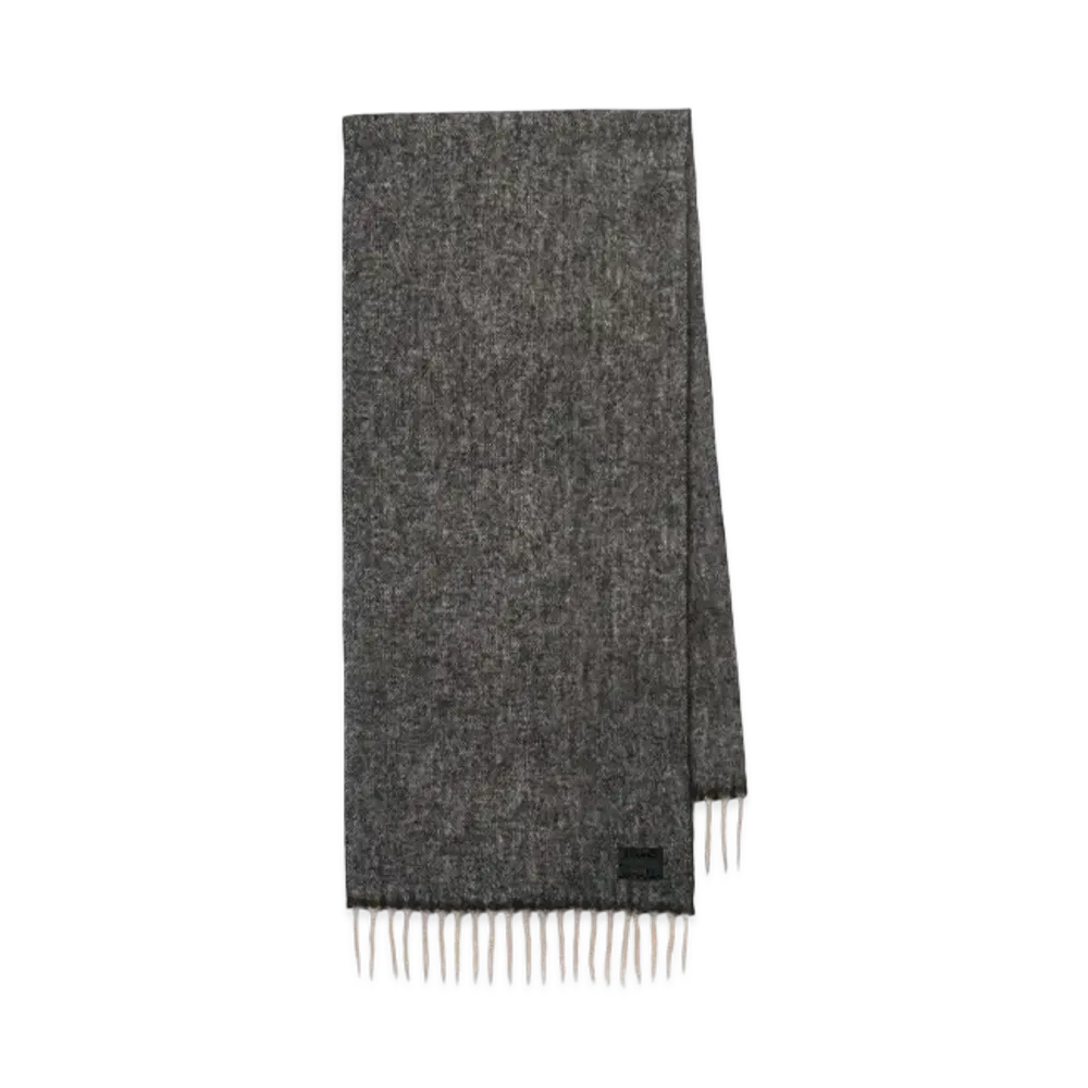 Paul Smith Cropped Logo Chunky Muffler "DarkGray"