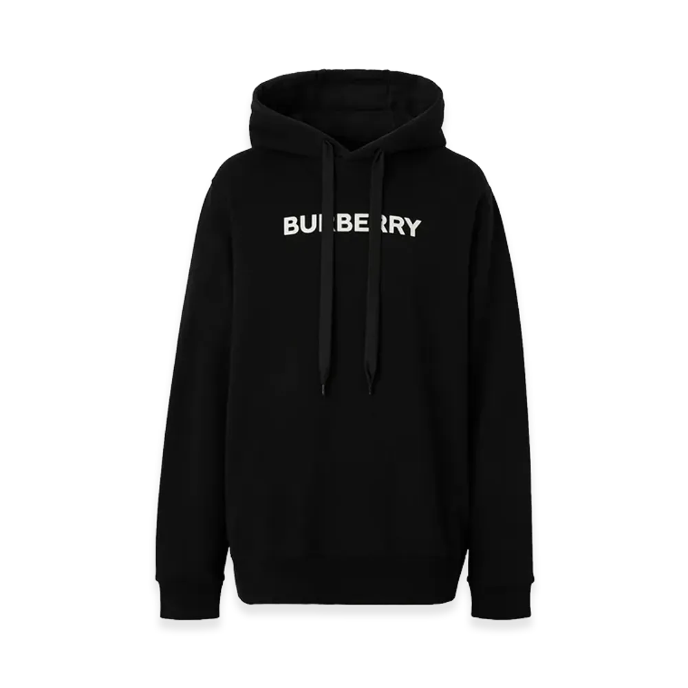 Burberry Cotton Sweatshirt "Black"