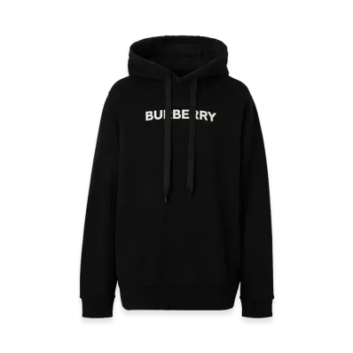 Burberry Cotton Sweatshirt "Black"