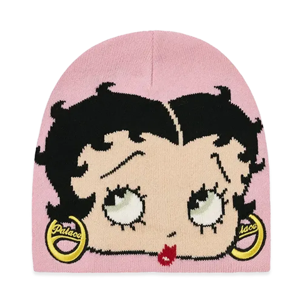 PALACE x Betty Boop Beanie "Chill Pink"